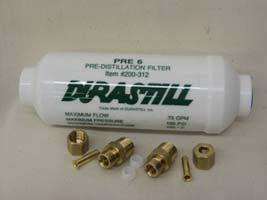 Pre Filter Kit with Fittings – The Water Distiller Store